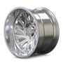 Cali Off-Road 9114 Purge 24x14 / 8x170 BP / -76mm Offset / 125.2mm Hub Polished Wheel