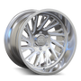 Cali Off-Road 9114 Purge 24x14 / 6x139.7 BP / -76mm Offset / 106mm Hub Polished Wheel