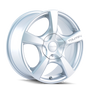 Touren 3190 TR9 17x7 / 5x100/114.3 BP / 42mm Offset / 72.62mm Hub Gloss Hyper Silver Wheel