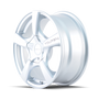 Touren 3190 TR9 17x7 / 5x100/114.3 BP / 42mm Offset / 72.62mm Hub Gloss Hyper Silver Wheel