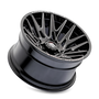 American Truxx AT1919 Evolution 22x12 / 8x180 BP / -44mm Offset / 124.2mm Hub Gls Blk Mill Wheel