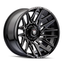 American Truxx AT1919 Evolution 22x12 / 8x170 BP / -44mm Offset / 125.2mm Hub Gls Blk Mill Wheel