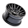 American Truxx AT1919 Evolution 22x12 / 8x170 BP / -44mm Offset / 125.2mm Hub Gls Blk Mill Wheel
