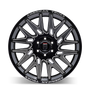 American Truxx AT1919 Evolution 22x12 / 8x170 BP / -44mm Offset / 125.2mm Hub Gls Blk Mill Wheel