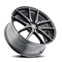 Touren 3294 TR94 18x8 / 5x112 BP / 35mm Offset / 66.6mm Hub Gloss Graphite Brushed w/ Dark Wheel