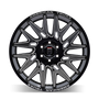 American Truxx AT1919 Evolution 22x12 / 6x135 BP / -44mm Offset / 87.1mm Hub Gls Blk Mill Wheel