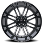American Truxx AT1915 Restless 22x12 / 6x135 BP / -44mm Offset / 87.1mm Hub Gloss Black Milled Wheel
