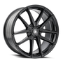 Touren 3294 TR94 18x8 / 5x100 BP / 35mm Offset / 56.1mm Hub Gloss Black Wheel