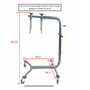 Bestop LIFTnGO - Jeep Wrangler & Ford Bronco 4-Door Hardtop Removal Tool and Storage Device