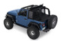 Bestop 18-23 Jeep Wrangler JL 2-Door Halftop Soft Top (Premium Black Twill)