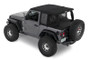 Bestop 18-26 Jeep Wrangler JL 2-Door Halftop Conversion Kit (Premium Black Twill)
