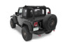 Bestop 07-18 Jeep Wrangler JK 2-Door Halftop Soft Top (Premium Black Twill)