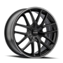 Touren 3260 TR60 17x7.5 / 5x127 BP / 42mm Offset / 71.5mm Hub Matte Black Machined Wheel