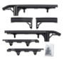 Bestop 18-26 Jeep Wrangler JL 4-Door Door Surrounds (Set Of 4)