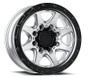 MTX Spitfire 8 Machined w/Black Ring 18x9in / 8x180 BP / 19mm Offset / 125.2mm Bore