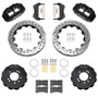 Wilwood 89-98 Nissan 240SX/89-94 Skyline/90-96 300ZX Superlite 6R Fr BBK w/ 12.88in D/S Rotors - Blk