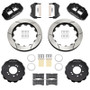 Wilwood 89-98 Nissan 240SX/89-94 Skyline/90-96 300ZX Superlite 6R Fr BBK w/ 12.88in SLT Rotors - Blk