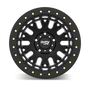 Dirty Life DT-3 17X9 6x139.7 -12 Offset - Satin Black w/ Simulated Beadlock