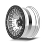 Dirty Life DT-3 17X9 5x127 -38 Offset - Machined Finish w/ Simulated Beadlock
