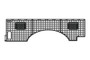 Addictive Desert Designs 23-26 Ford F250/F350/F450 SD Bed Molle Panel - Driver Side