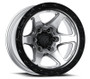 MTX Spitfire 6 Machined w/Black Ring 22x10in / 6x139.7 BP / -18mm Offset / 106.1mm Bore