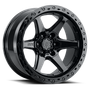 MTX Spitfire 6 Gloss Black 22x10in / 6x135 BP / -18mm Offset / 87.1mm Bore
