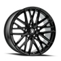 Touren 3291 TR91 20x9 / 6x139.7 BP / 18mm Offset / 106.1mm Hub Gloss Black Wheel