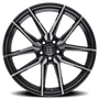 Touren 3294 TR94 19x8.5 / 5x120 BP / 35mm Offset / 72.56mm Hub Gloss Graphite Brushed w/ Dark Wheel