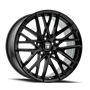 Touren 3291 TR91 19x8.5 / 5x114.3 BP / 35mm Offset / 72.6mm Hub Gloss Black Wheel