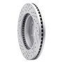 R1 19-25 Ford Bronco Front Right Drilled & Slotted Geo-Carbon Rotor