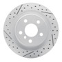R1 16-26 BMW X1 (USA/Canada) Rear Left Drilled & Slotted Geo-Carbon Rotor