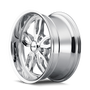 Ridler 608 18x8 / 5x114.3 BP / 0mm Offset / 72.62mm Hub Chrome Wheel