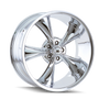 Ridler 695 18x8 / 5x120.65 BP / 0mm Offset / 83.82mm Hub Chrome Wheel