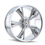 Ridler 695 18x8 / 5x114.3 BP / 0mm Offset / 83.82mm Hub Chrome Wheel
