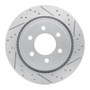 R1 15-17 Ford F-150 4WD Rear Right Drilled & Slotted Geo-Carbon Rotor