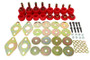 Energy Suspension 04-15 Nissan Titan Body Mount Set - Red
