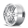 Ridler 609 20x9 / 6x139.7 BP / 30mm Offset / 106.1mm Hub Chrome Wheel