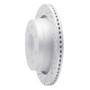 R1 12-14 Ford F-150 Rwd Rear Left Drilled & Slotted Geo-Carbon Rotor