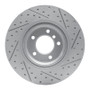R1 06-12 BMW X1 (USA/Canada) Front Left Drilled & Slotted Geo-Carbon Rotor
