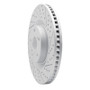 R1 09-11 Lexus Gs450H Right Front Drilled & Slotted Geo-Carbon Rotor