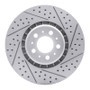 R1 03-09 Volvo Xc90 Front Right Drilled & Slotted Geo-Carbon Rotor