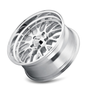 Ridler 607 18x9.5 / 5x120.65 BP / 6mm Offset / 83.82mm Hub Polished Wheel