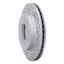 R1 97-04 Ford F-150 4WD Front Left Drilled & Slotted Geo-Carbon Rotor