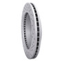 R1 97-04 Ford F-150 4WD Front Left Drilled & Slotted Geo-Carbon Rotor