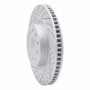 R1 07-23 Lexus Ls460 Front Left Drilled & Slotted Geo-Carbon Rotor