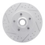R1 95-11 Ford Ranger (USA/Canada) Front Left Drilled & Slotted Geo-Carbon Rotor