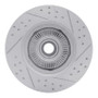 R1 95-11 Ford Ranger (USA/Canada) Front Left Drilled & Slotted Geo-Carbon Rotor