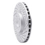 R1 04-07 Volvo V70 Front Right Drilled & Slotted Geo-Carbon Rotor