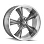 Ridler 695 18x9.5 / 5x127 BP / 6mm Offset / 83.82mm Hub Gloss Grey Machined Wheel