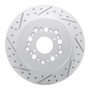 R1 92-00 Lexus Sc400 Rear Left Drilled & Slotted Geo-Carbon Rotor